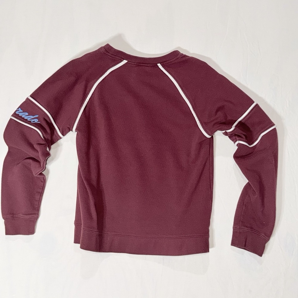 NHL Avalanche Long Sleeve Sweater  Size Medium - Picture 2 of 5